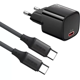 شارژر دیواری 20 وات مک دودو مدل CH-404 - کیت شارژ سریع
