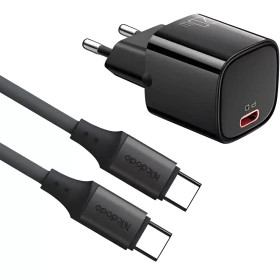شارژر دیواری 20 وات مک دودو مدل CH-404 - کیت شارژ سریع