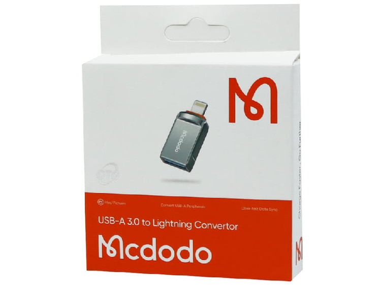 تبدیل OTG لایتنینگ به USB 3.0 مک دودو مدل Mcdodo OT-860