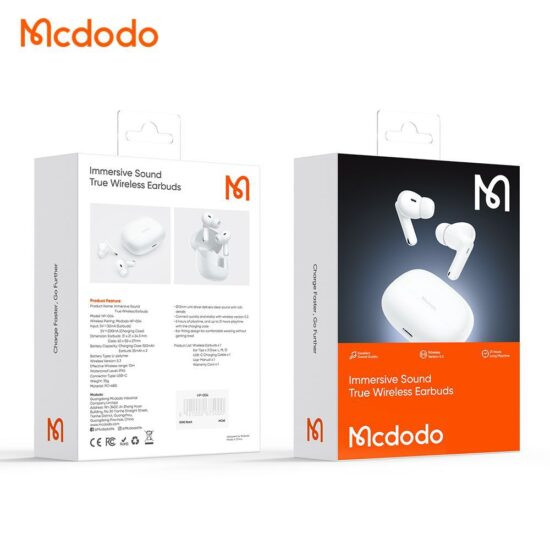 هندزفری بلوتوث مک دودو مدل MCDODO HP-004 بهمراه کابل شارژ