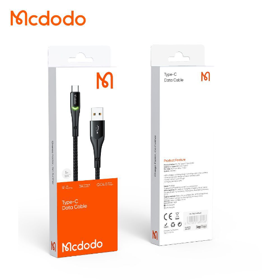 کابل شارژ سریع و انتقال داده 60وات USB به تایپ سی مک دودو مدل MCDODO CA-7963 طول 1.5 متر