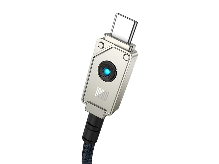 کابل سوپر فست شارژ تایپ سی به تایپ سی 100 وات 1 متری بیسوس Baseus Type C Aramid Fiber Braiding Fast Charging Cable