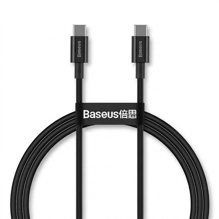 کابل شارژ USB-C باسئوس مدل Superior-100W طول 1 متر