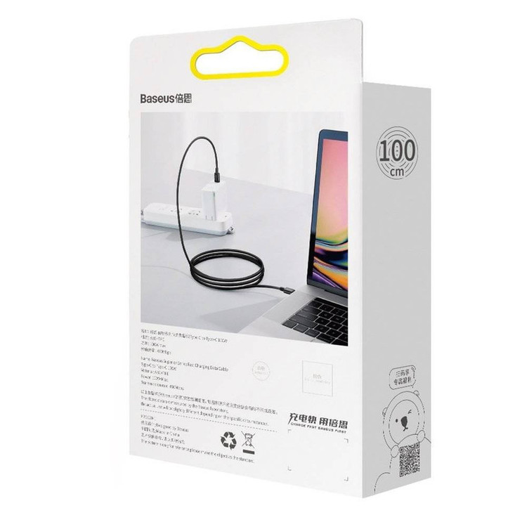 کابل شارژ USB-C باسئوس مدل Superior-100W طول 1 متر