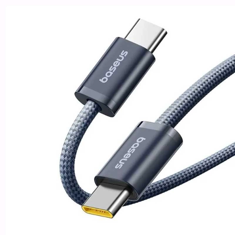 کابل شارژ سریع USB-C به USB-C بیسوس مدل Dynamic 4 Series PD 100W طول 2m – مشکی