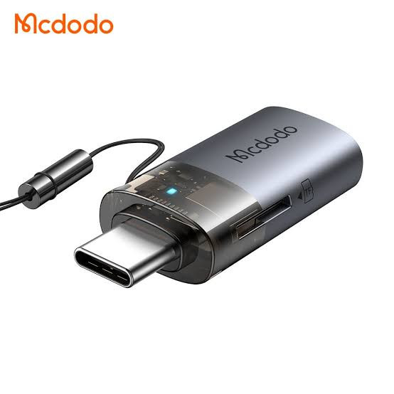 OTG تبدیل USB-A به تایپ سی+Micro SD مک دودو مدل MCDODO OT-7600