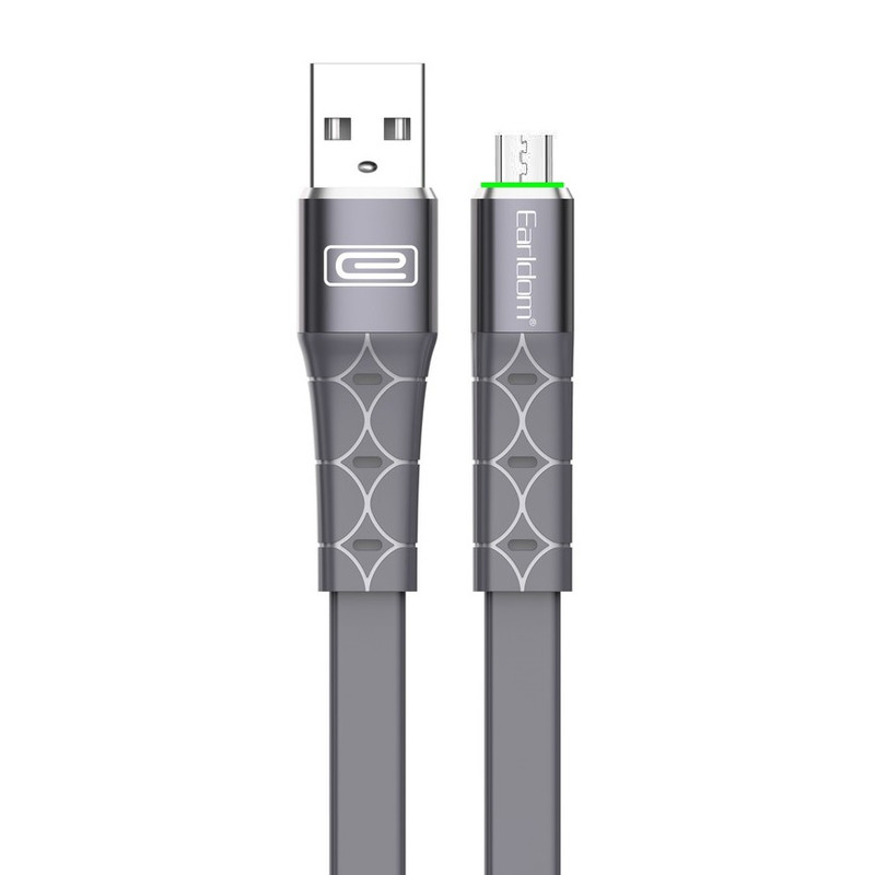 کابل تبدیل USB به microUSB ارلدام مدل EC-081M طول 1 متر
