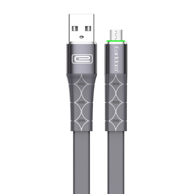 کابل تبدیل USB به microUSB ارلدام مدل EC-081M طول 1 متر
