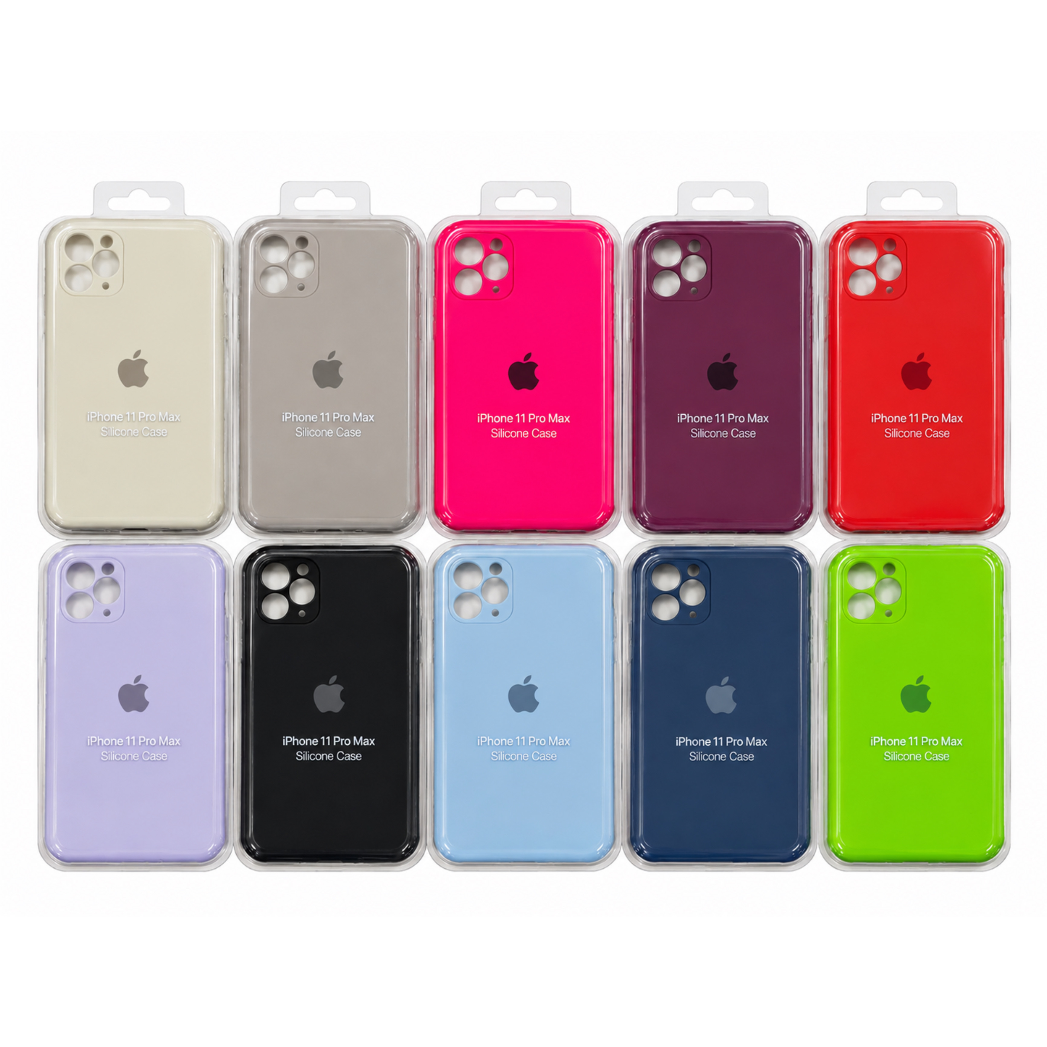 کاور سیلیکونی محافظ لنزدار مناسب برای  iPhone ۱۱