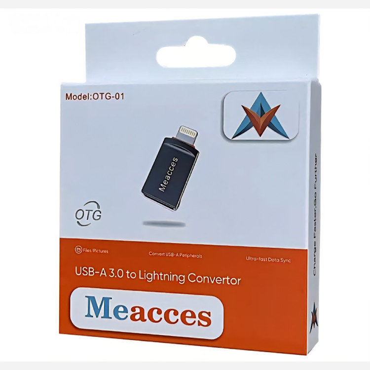 تبدیل USB-A به Lightning آیفون می اکسس مدل OTG-01