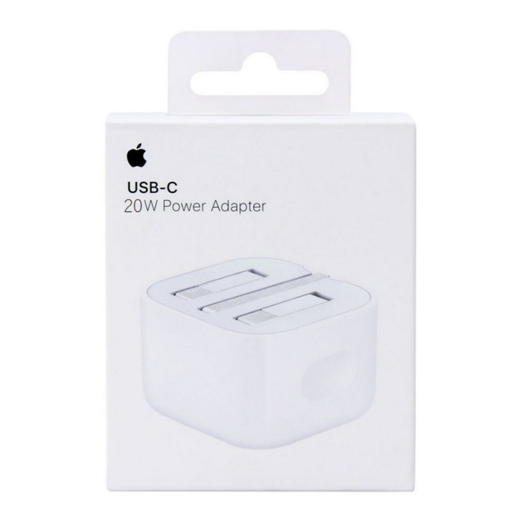 شارژر اصلی ۲۰ وات اپل Apple 20W 3pin USB-C Power Adapter