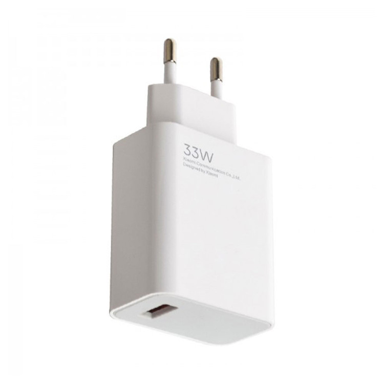 آداپتور 33 وات شیائومی مدل XIAOMI 33W POWER ADAPTER SUIT بدون کابل