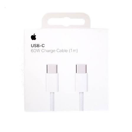 کابل شارژ دو سر تایپ سی 60 وات اورجینال اپل 1 متر Apple